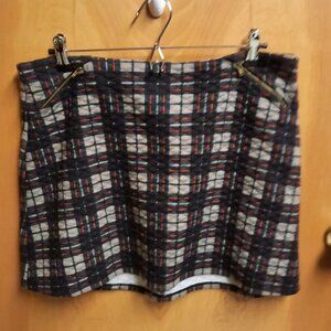 Skirt, Princess Vera Wang Quilted Plaid Skirt